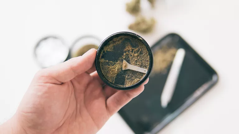 Cannabis 101_What is Kief_With a simple grinder you can collect kief at home, to spice up your next blunt.png
